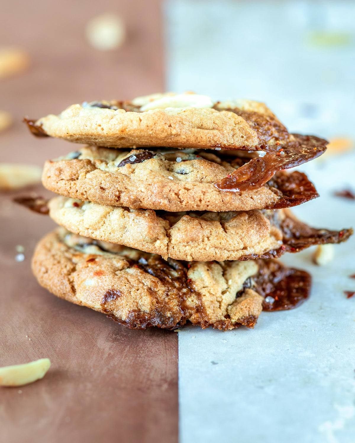 Salted Caramel Chocolate Chip Cookie